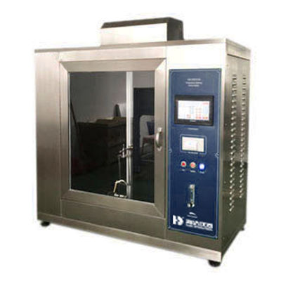 Giá tốt Thiết bị thử nghiệm lan truyền ngọn lửa dọc cho dệt may với góc đốt ngang và khí đốt công nghiệp trực tuyến