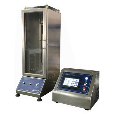 Giá tốt Thiết bị thử nghiệm dễ cháy Thiết bị thử nghiệm ngọn lửa dọc cho dệt may Để chống cháy sau khi bốc cháy và xu hướng chiều dài than trực tuyến